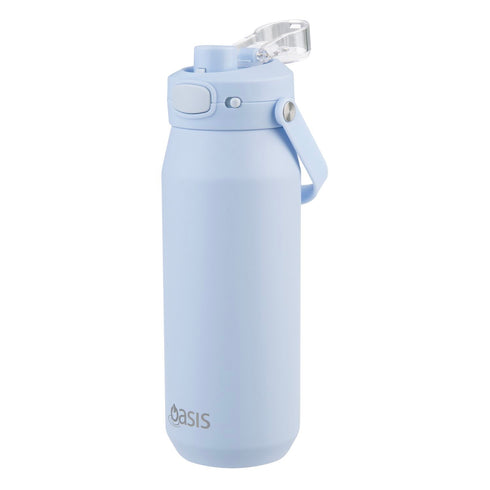 Oasis Ceramic S/S Triple Wall Capri Quick Release Drink Bottle Cap Only - Alabaster